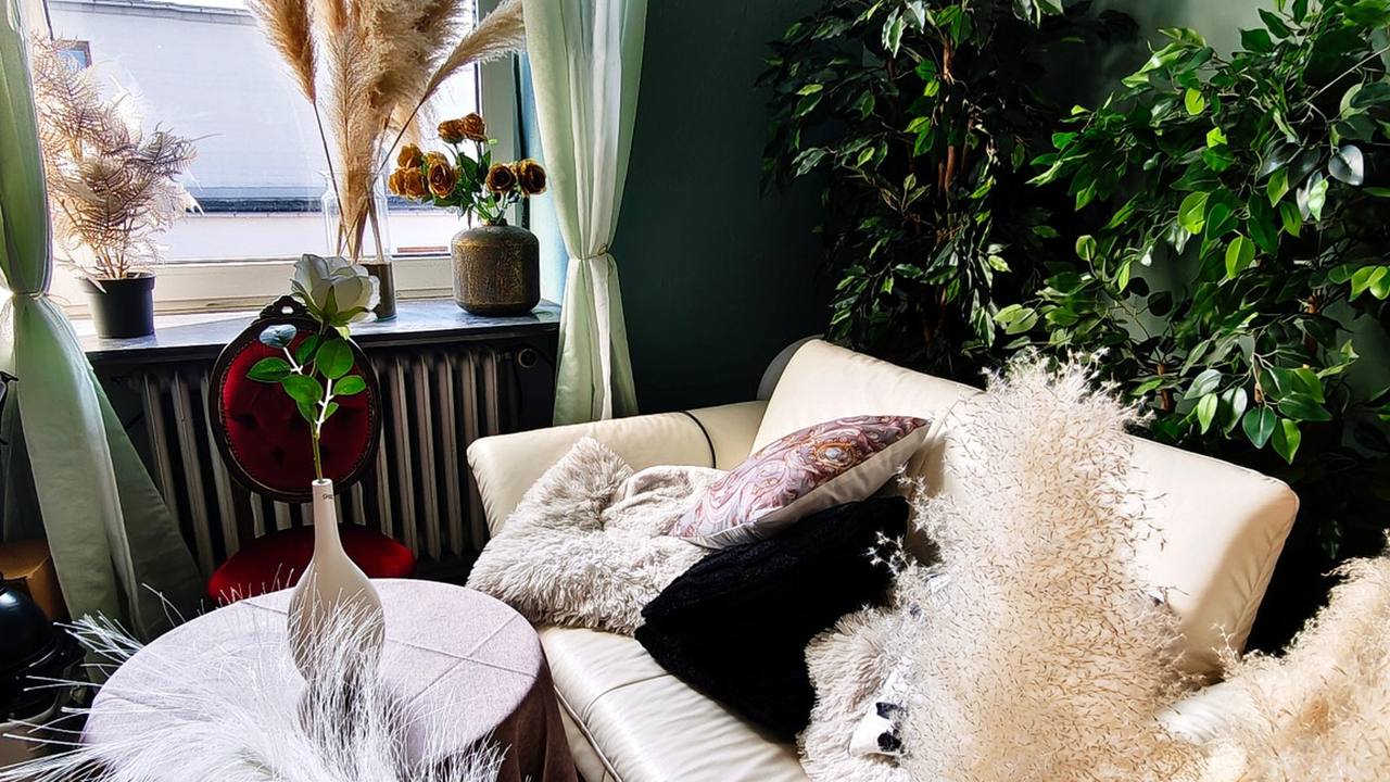 Lounge Corner mit Tageslicht